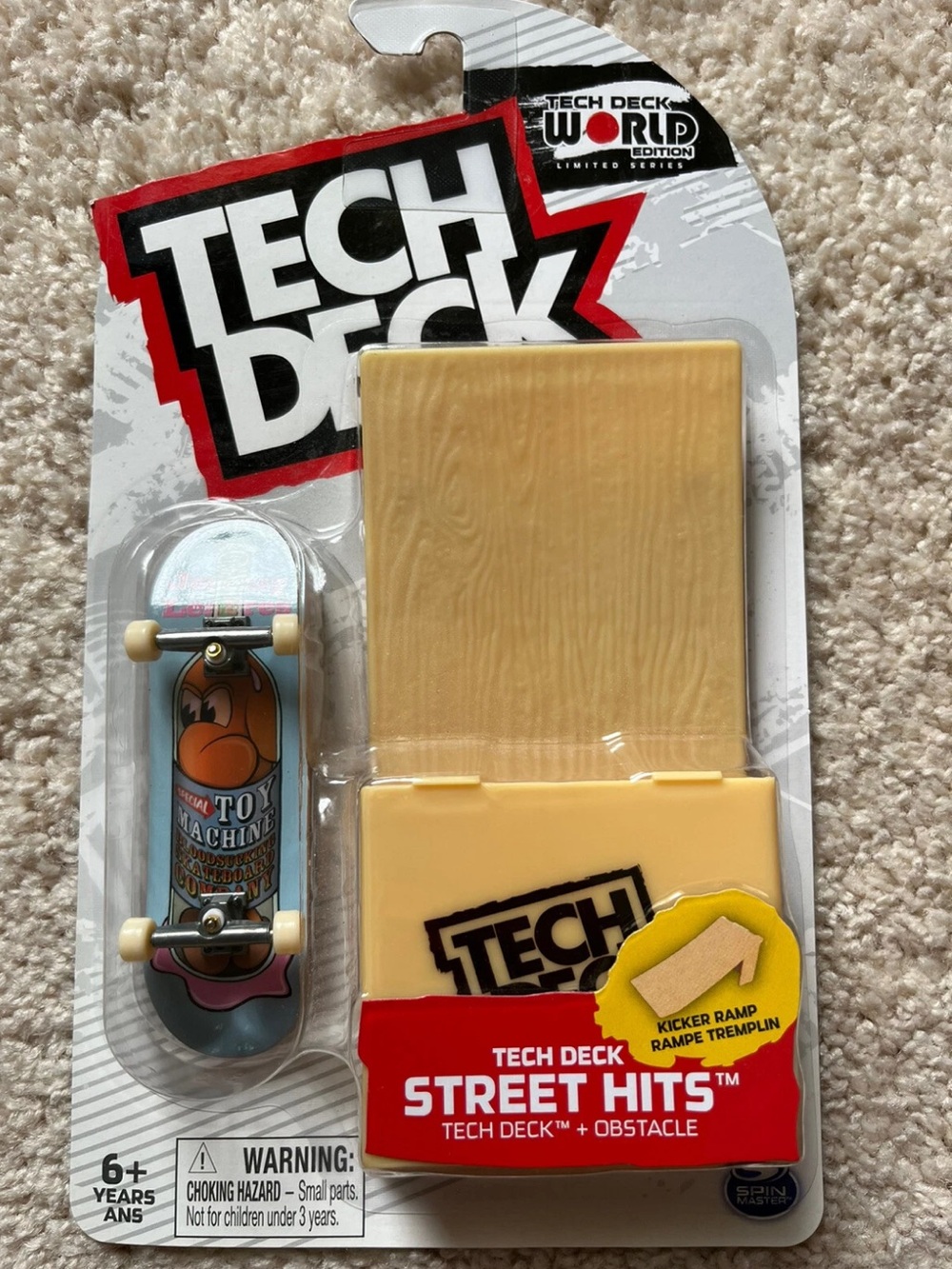 Tech Deck Street Hits World Limited Edition Flip Toy Machine New 💥